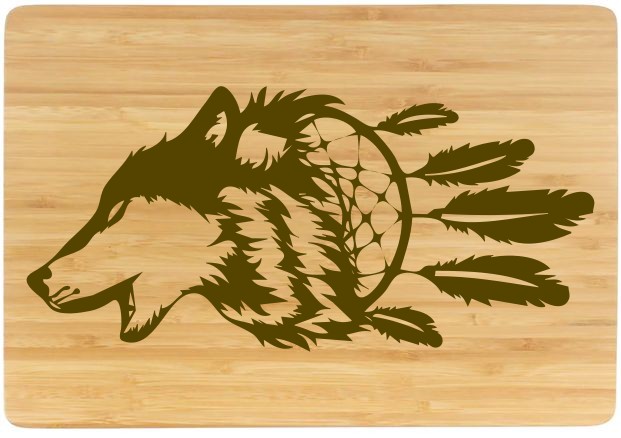 wolf dreamcatcher